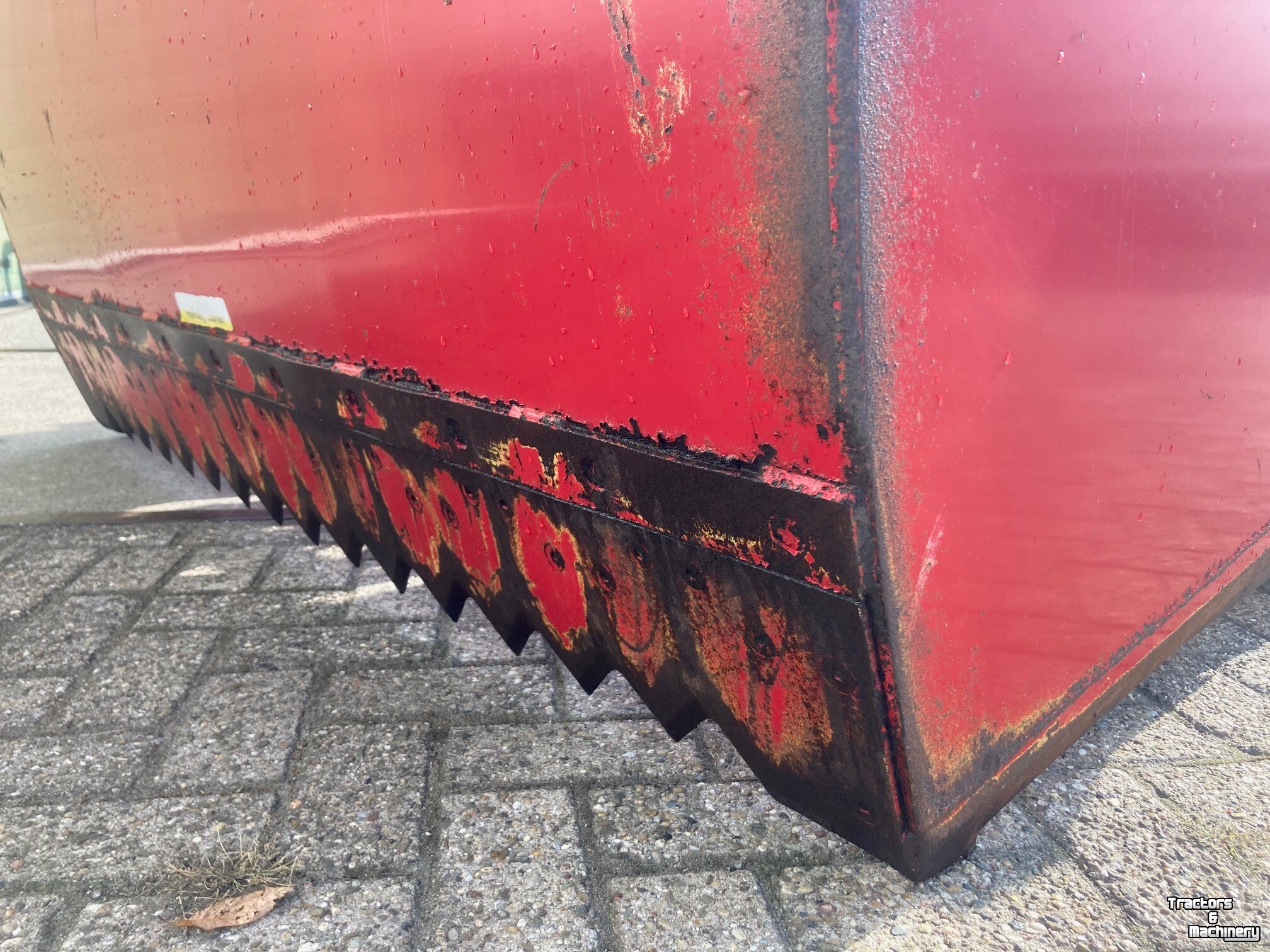 Silage cutting bucket BVL Van Lengerich Kuilhapper
