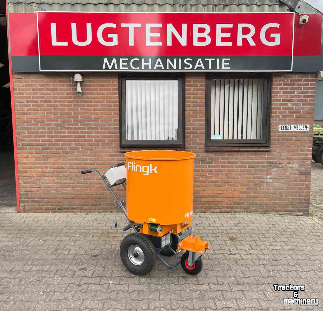 Sawdust spreader for boxes Flingk SE 250 elektrische zaagselstrooier diversen