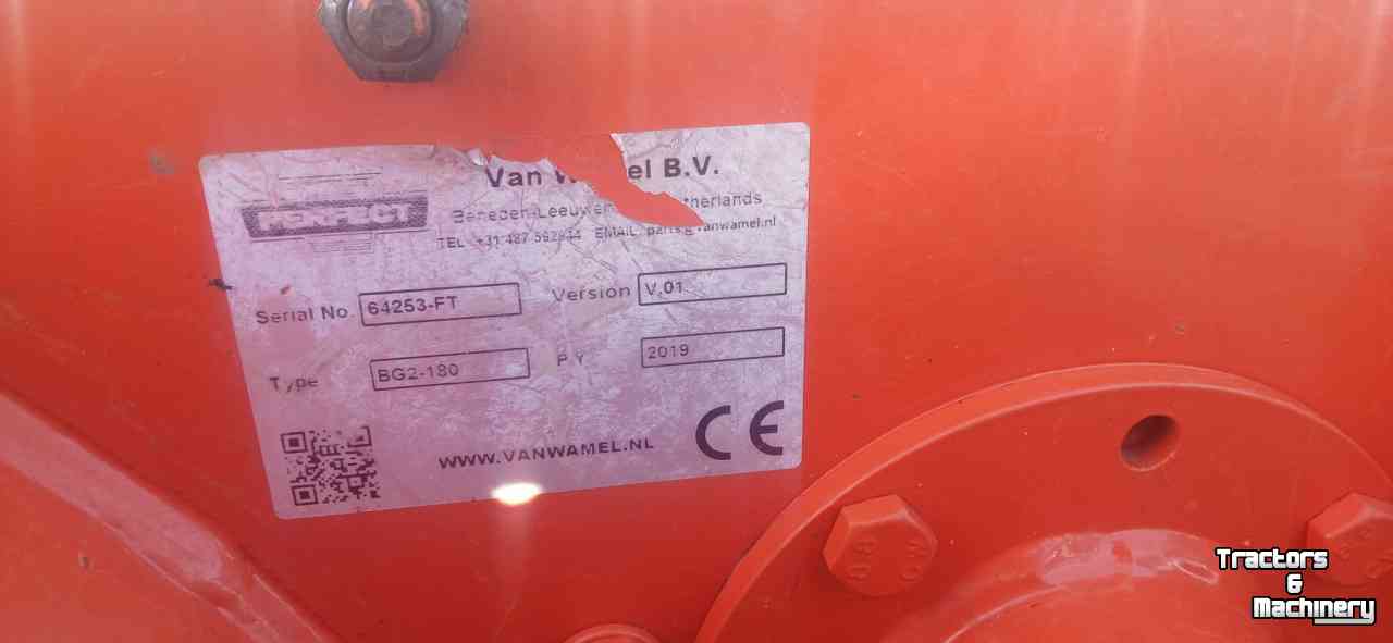 Pruning shredder / Pruning mulcher Perfect BG2-180