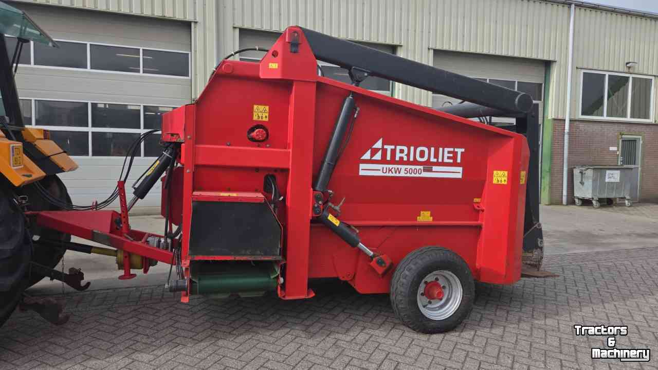 Silage grab-cutter wagon Trioliet UKW5000