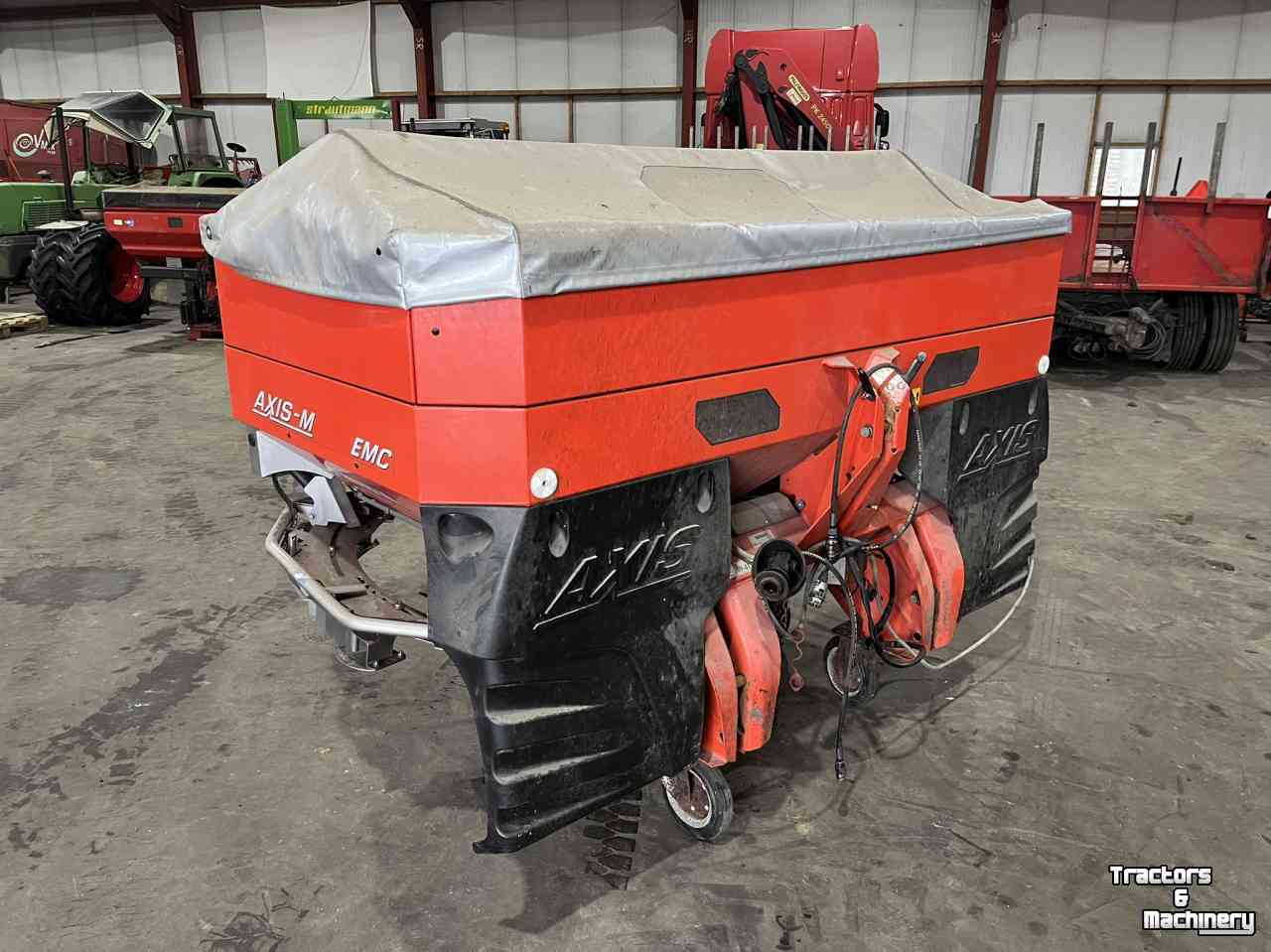 Fertilizer spreader Rauch Axis-M 30.1 EMC V8 GPS Kunstmeststrooier mestverwerking