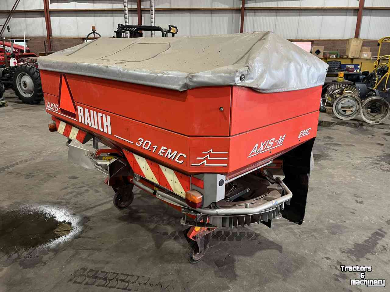 Fertilizer spreader Rauch Axis-M 30.1 EMC V8 GPS Kunstmeststrooier mestverwerking