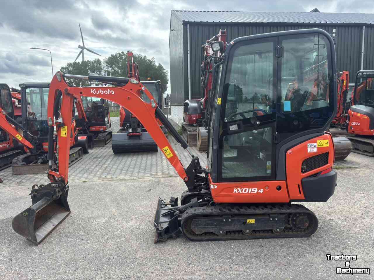 Mini-Excavator Kubota KX019-4
