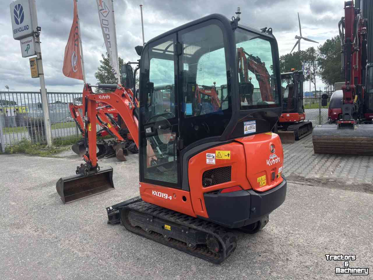 Mini-Excavator Kubota KX019-4