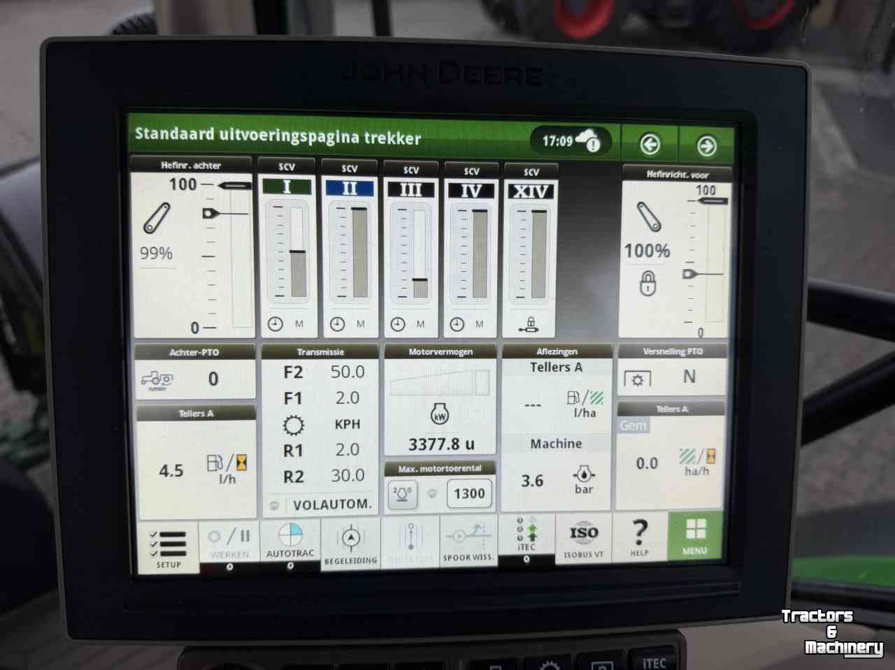 Tractor John Deere 6R145 AP 50KM 2023 3380 UUR VF BANDEN!!!