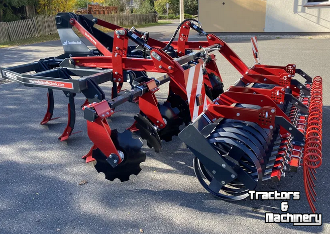 Cultivator DA Landtechnik Warrior vleugelschaar-,3balks-,mulch- cultivator uit voorraad