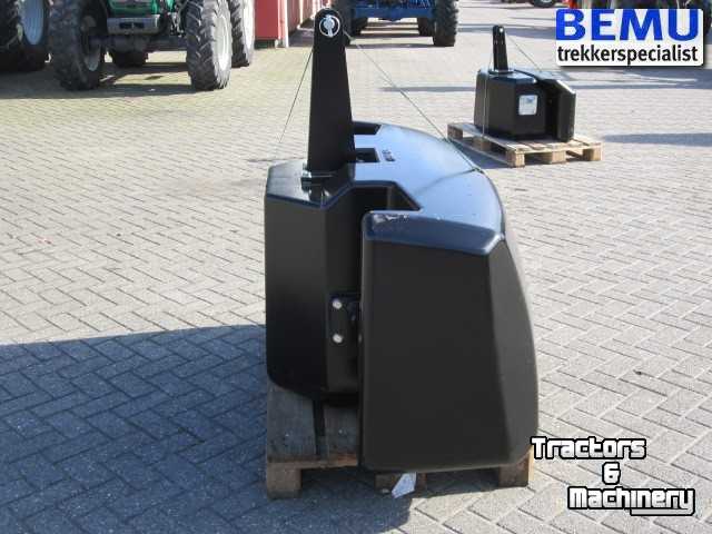 Frontweights  2500 KG gewichtenblok, frontgewicht