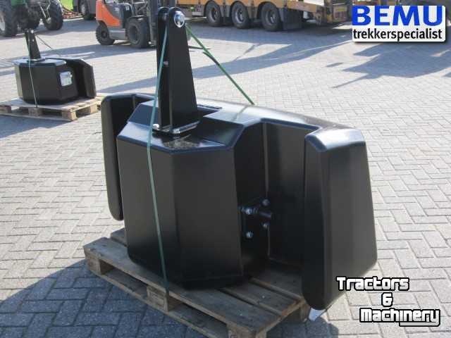 Frontweights  2500 KG gewichtenblok, frontgewicht