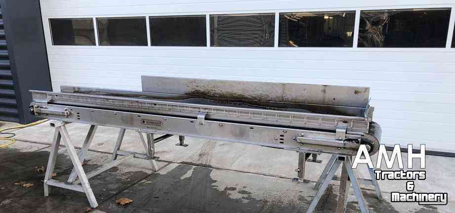Conveyor  Schneider WR-400 3160X400 MM TRANSPORTBAND VLAKKE BAND FLAT BELT CONVEYOR BELT FLACHBAND FÖRDERBAND