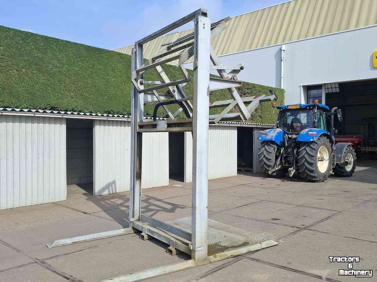 Bulk box tipper  Stationaire kistenkantelaar / kisten-kantelaar / kantelaar mechanisch