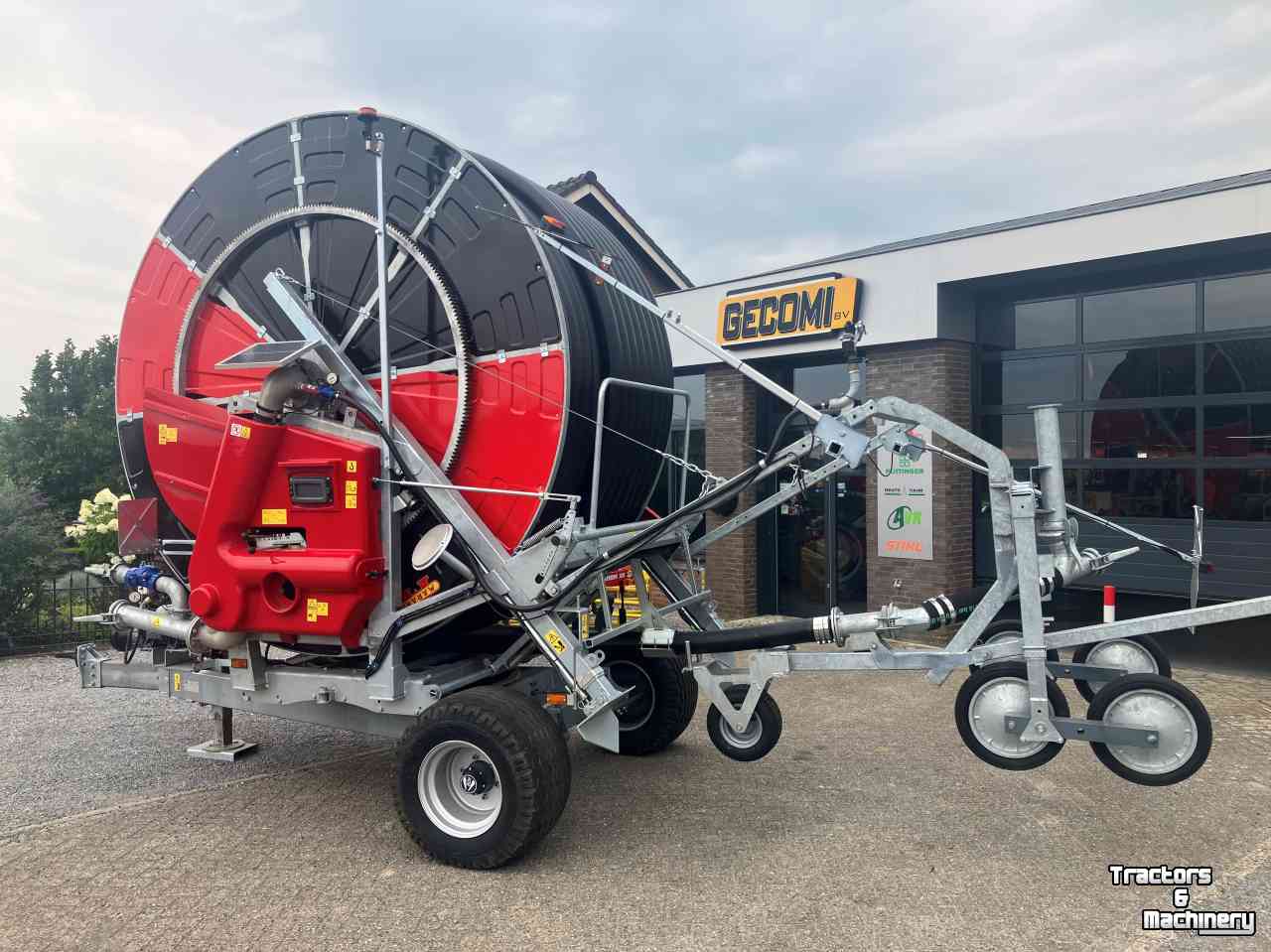 Irrigation hose reel Marani GTS080B 125-510