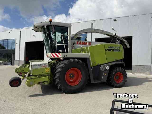 Forage-harvester Claas Jaguar 850-4 TRAC Speedstar - opbrengstmeting