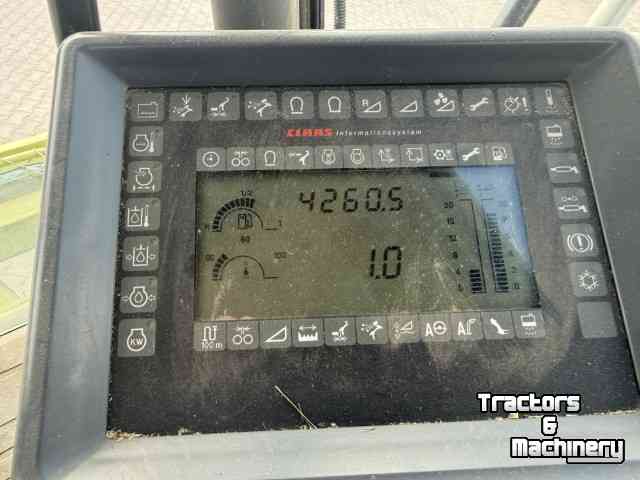 Forage-harvester Claas Jaguar 850-4 TRAC Speedstar - opbrengstmeting