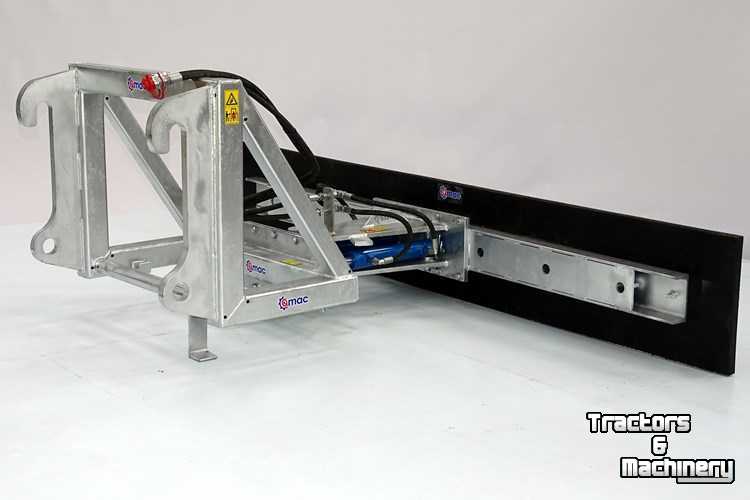 Other silage equipment and accessories Qmac Rubberschuif Voerschuif met rubbermat Ahlman aanbouw