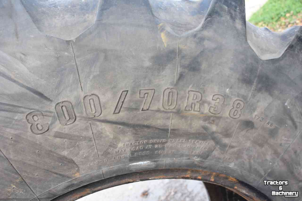 Wheels, Tyres, Rims & Dual spacers Firestone 800/70 R38