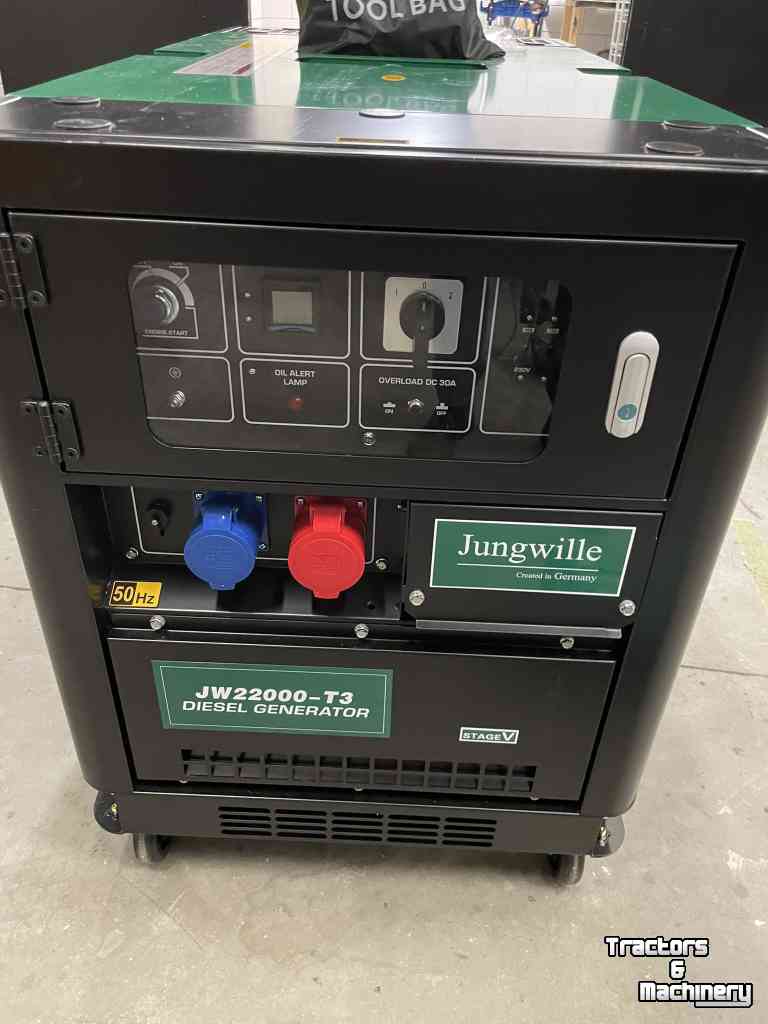 Aggregates  Jungwille diesel aggregaat JW22000-T3