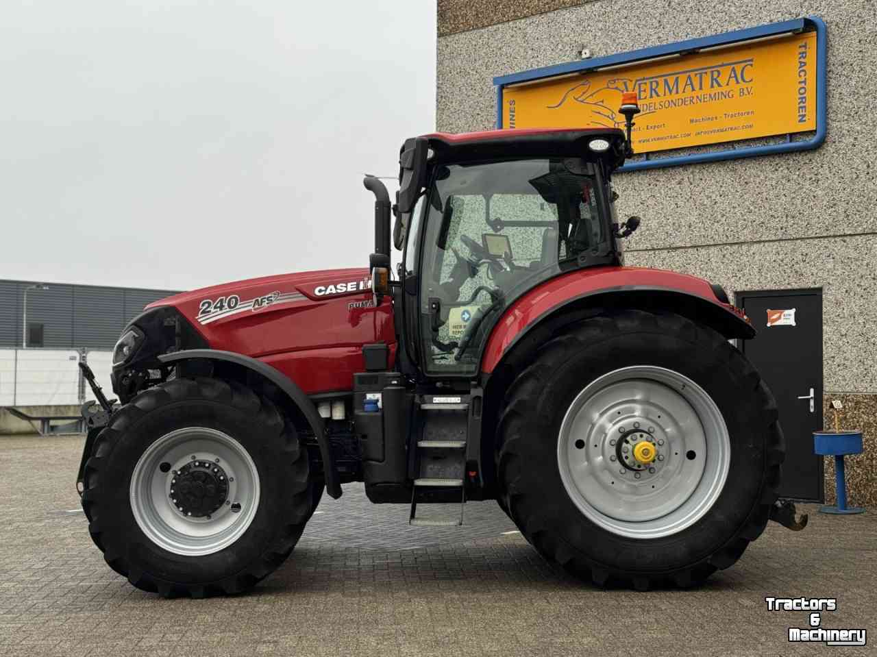 Tractor Case-IH Puma 240AFS CVX vario Fronthef Hydr rem Lucht GPS