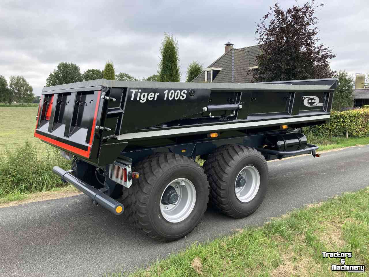 Earth- / Sand-dumper Jako VERHUUR / TE HUUR : Tiger 100S kipper 10 ton TE HUUR / VERHUUR  Beco VGM Veenhuis