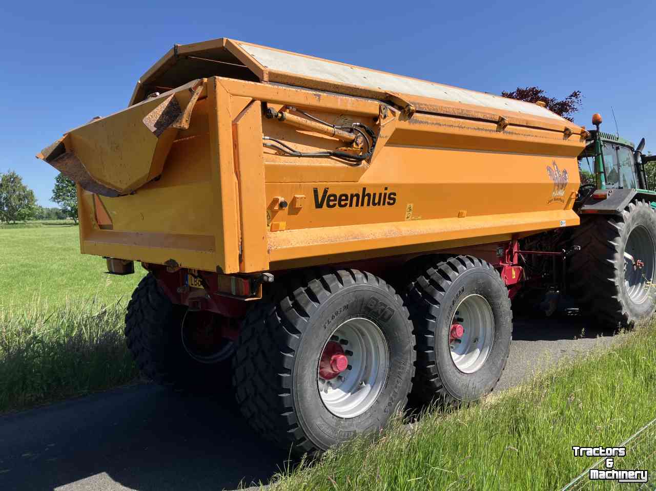 Earth- / Sand-dumper Jako VERHUUR / TE HUUR : Tiger 100S kipper 10 ton TE HUUR / VERHUUR  Beco VGM Veenhuis