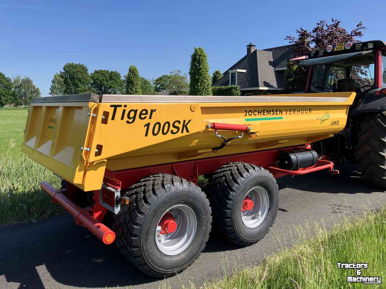 Earth- / Sand-dumper Jako VERHUUR / TE HUUR : Tiger 100S kipper 10 ton TE HUUR / VERHUUR  Beco VGM Veenhuis