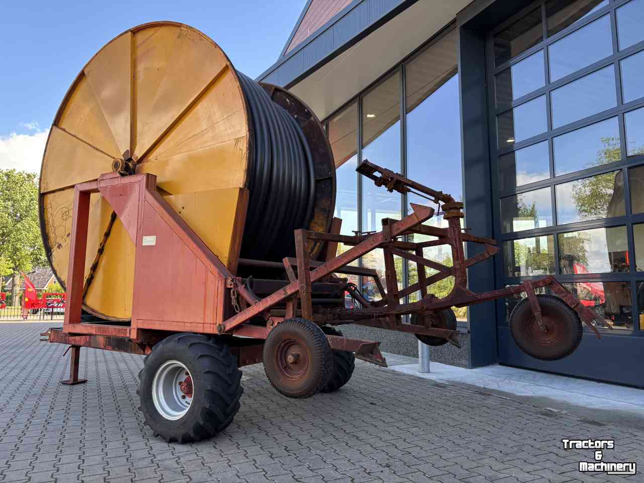 Irrigation hose reel Emergo 90-350 beregeningshaspel