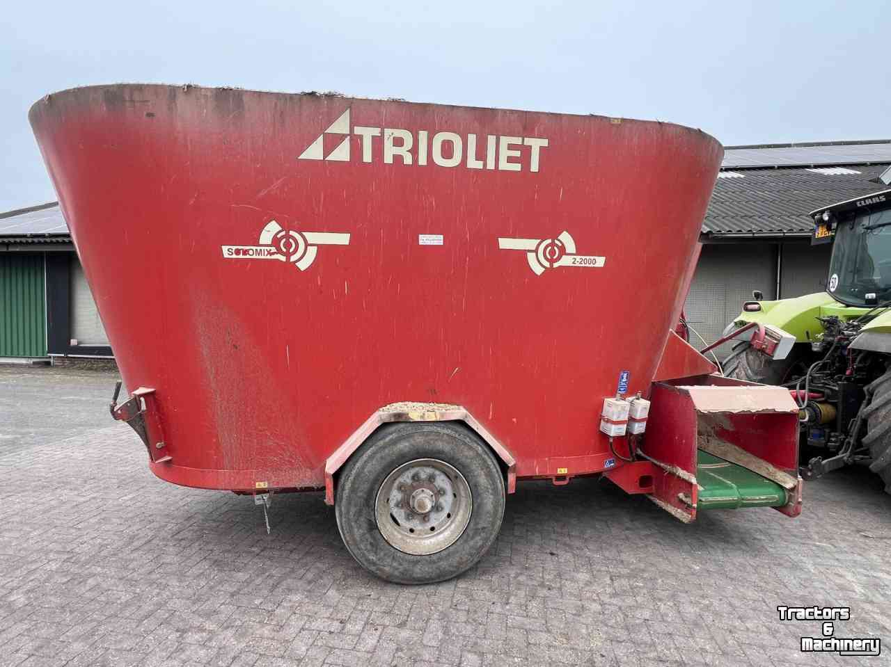 Vertical feed mixer Trioliet SOLOMIX 2-2000