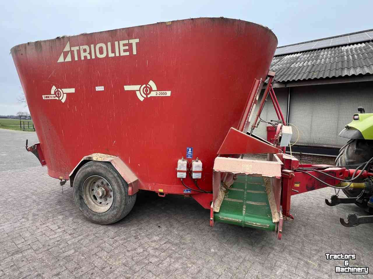 Vertical feed mixer Trioliet SOLOMIX 2-2000