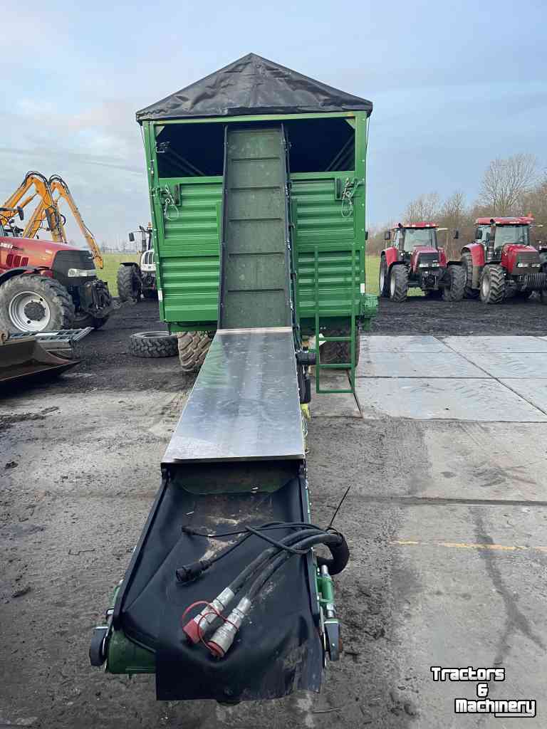 Elevated dumptrailer Schuitemaker Groenoord overlaad wagen   Nieuw ongebruikt