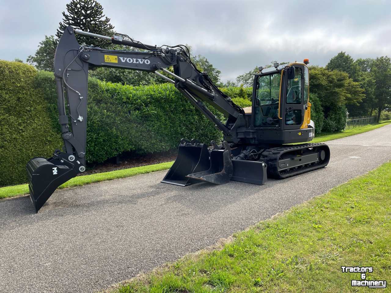 Excavator tracks Volvo ECR88D pro plus kraan graafmachine excavator
