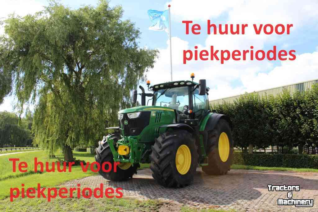 Tractor John Deere 6M 6R 7R modellen te huur voor piekperiodes