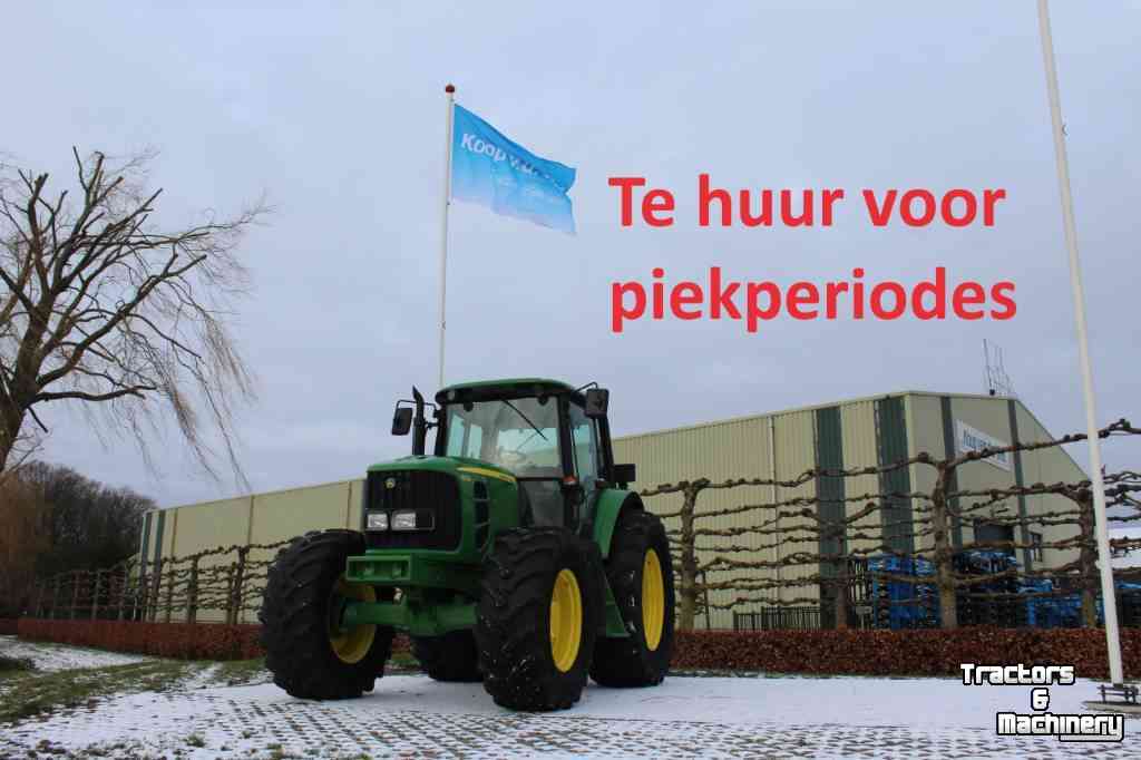 Tractor John Deere 6M 6R 7R modellen te huur voor piekperiodes