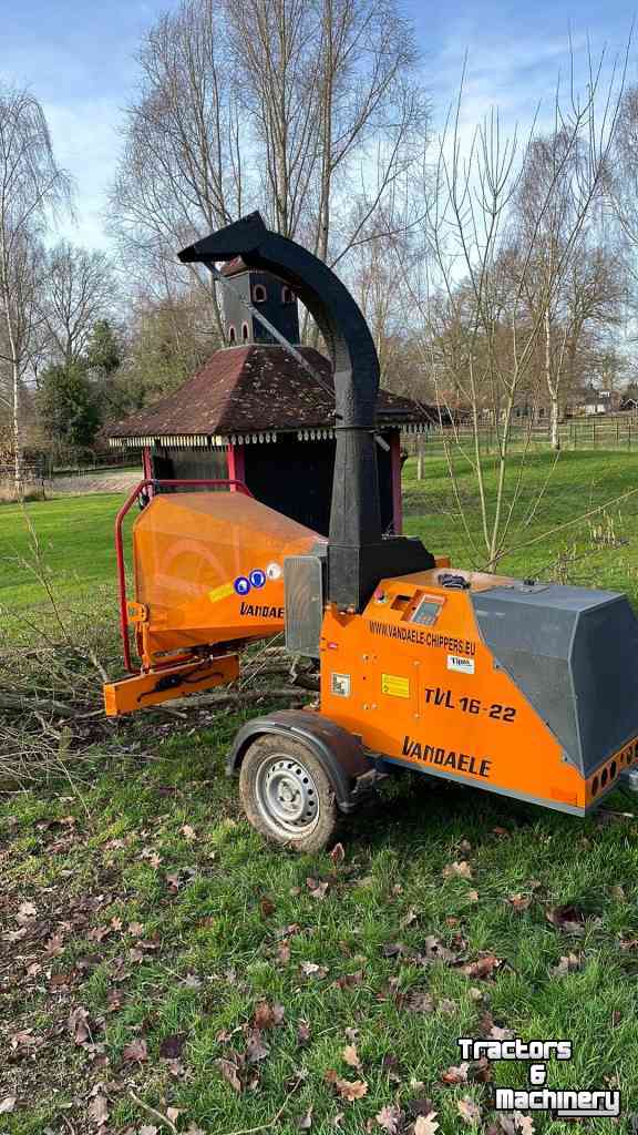 Wood shredder VanDaele TVL 16-22