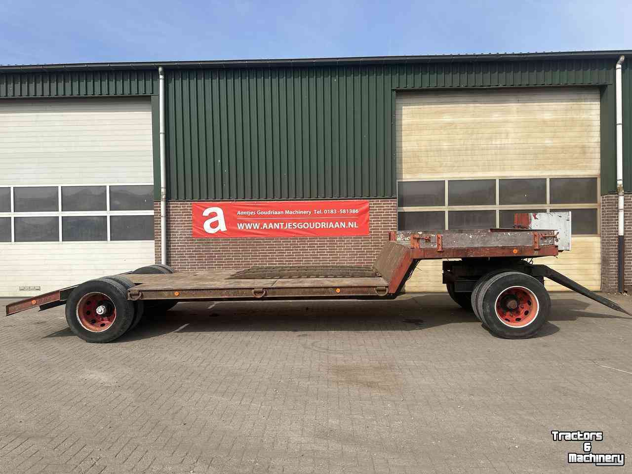 Ramp trailer  Dieplader / Oprijwagen