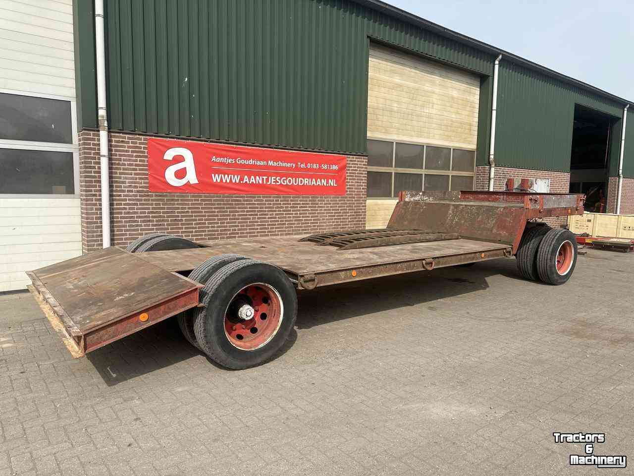 Ramp trailer  Dieplader / Oprijwagen