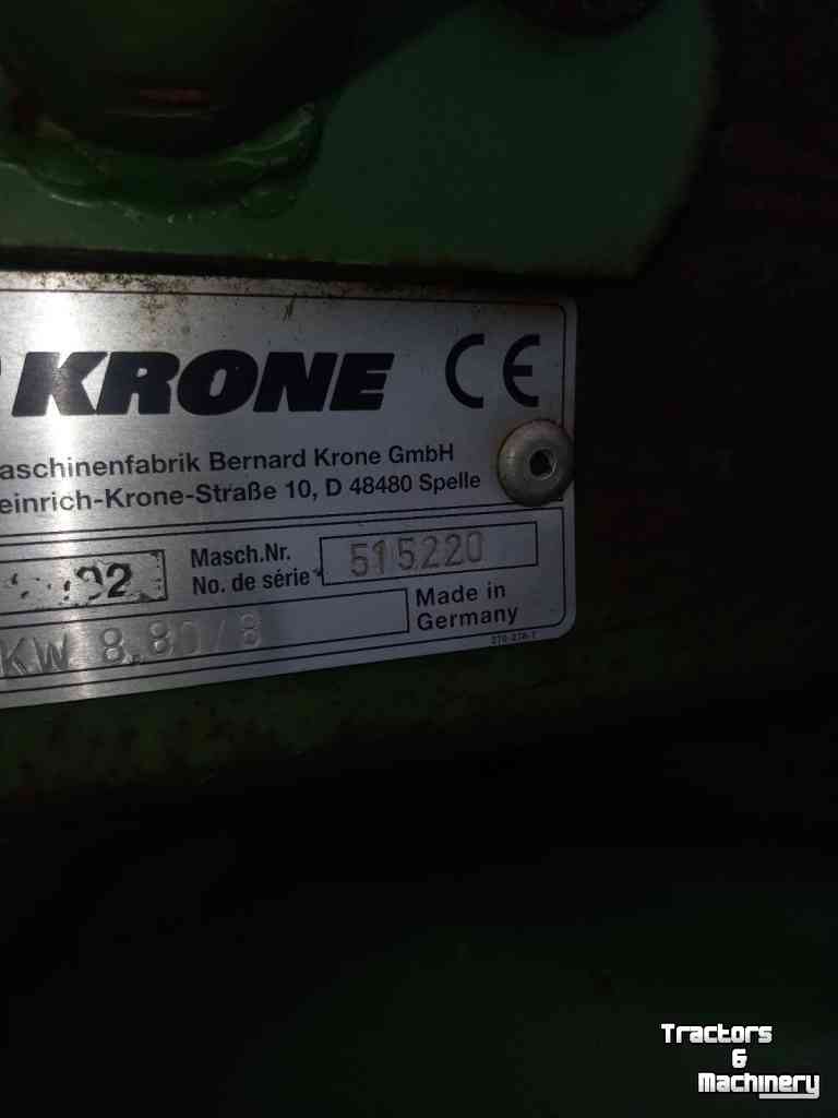 Tedder Krone KW 8.80/8 schudder