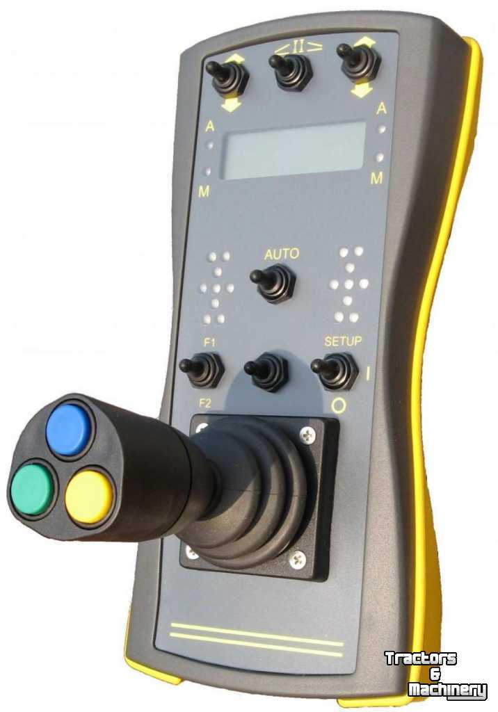 Scrapers  DTech Laser Machine Control D4000 en Moba Machineontvanger