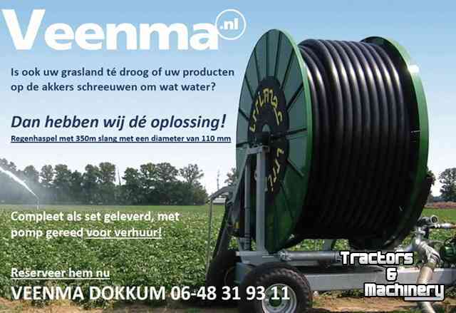 Irrigation hose reel Irrimec Voor verhuur  ST15  110-350