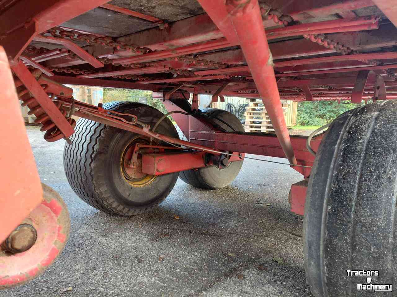 Self-loading wagon Kverneland TA 465