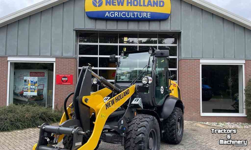 Wheelloader New Holland W70C ZB-HS Stage V Shovel Nieuw Demo