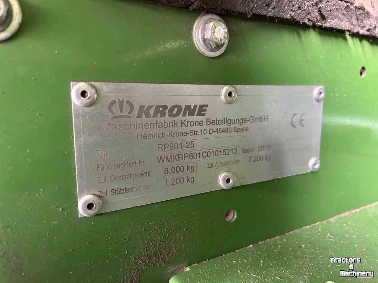 Balers Krone comprima CF 155 XC Plus