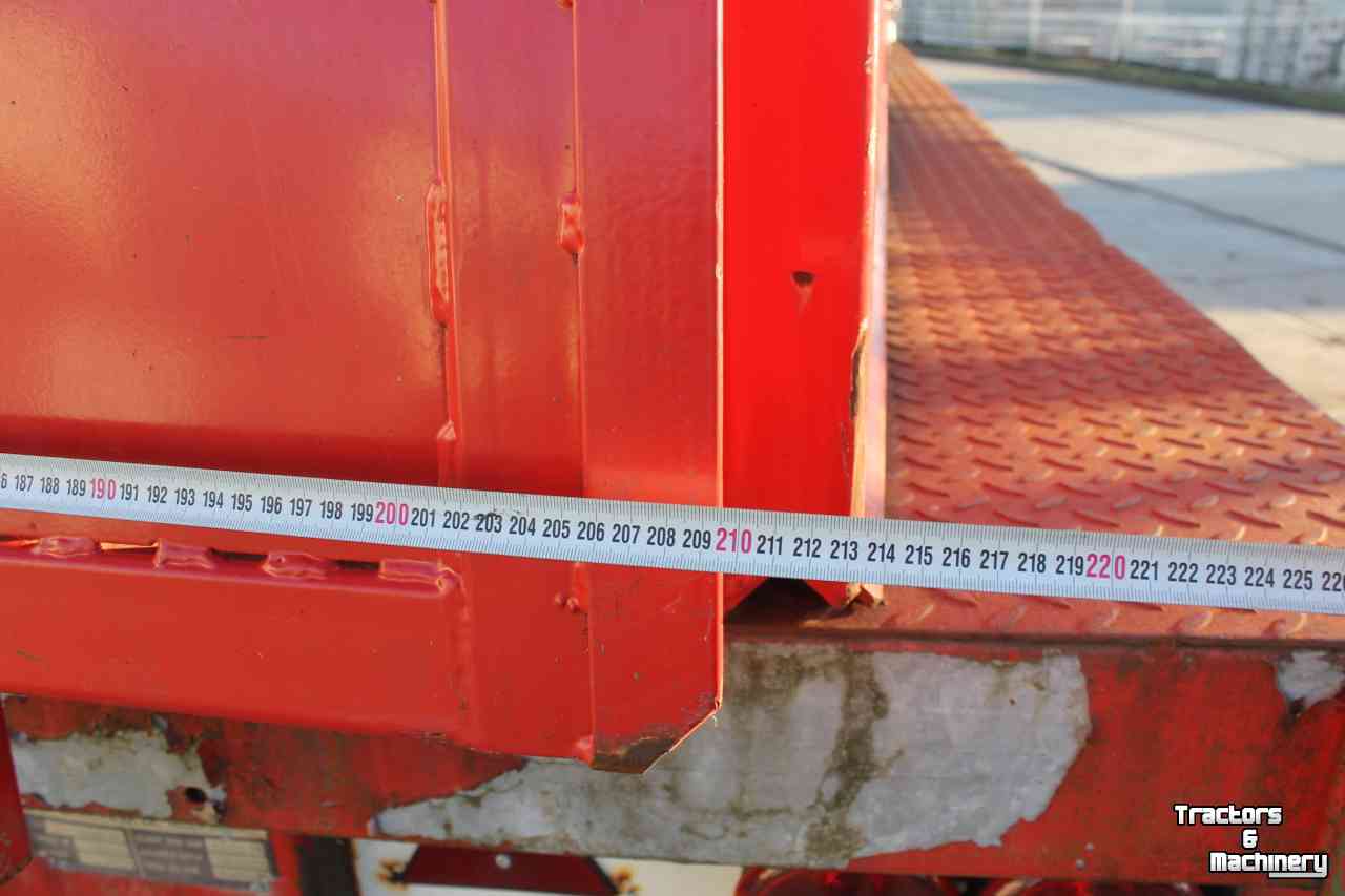 Woodchip trailer VGM Houtsnipperopbouw voor VGM Whitney ZK10 kipper kipwagen