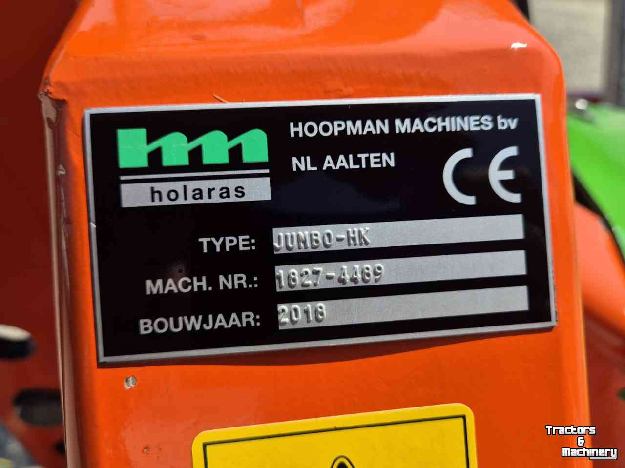 Silage spreader Holaras Jumbo HK kuilverdeler