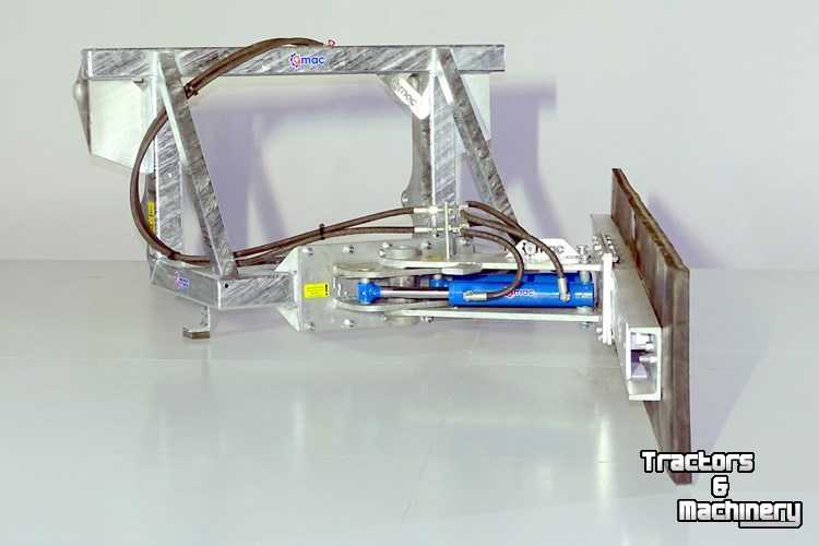Manure scraper Qmac Module Mestschuif met rubbermat Mailleux aanbouw