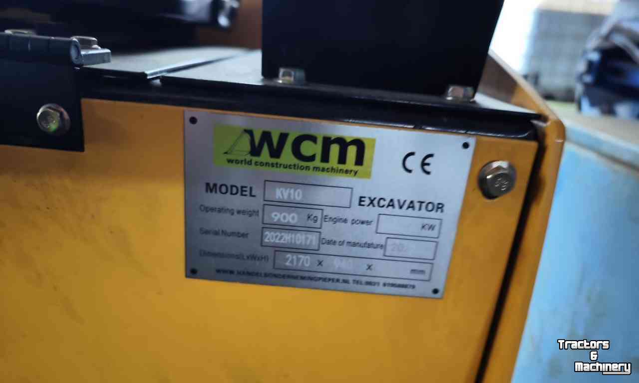 Mini-Excavator  WCM KV10 Mini-Excavator
