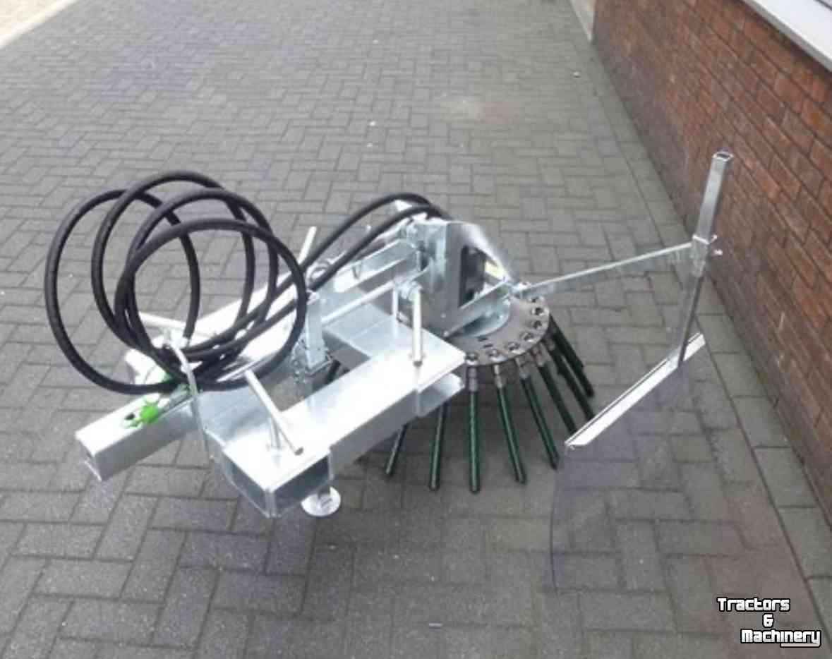 Weed brusher  Onkruid borstel  pallet vork aanbouw