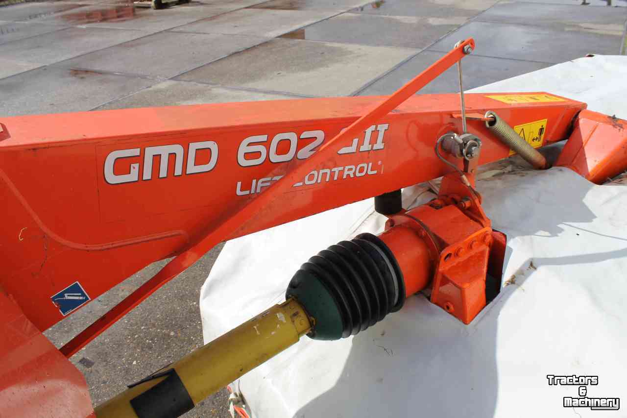 Mower Kuhn GMD602 GII (G2) schijvenmaaier met middenophanging en kopakkerstand