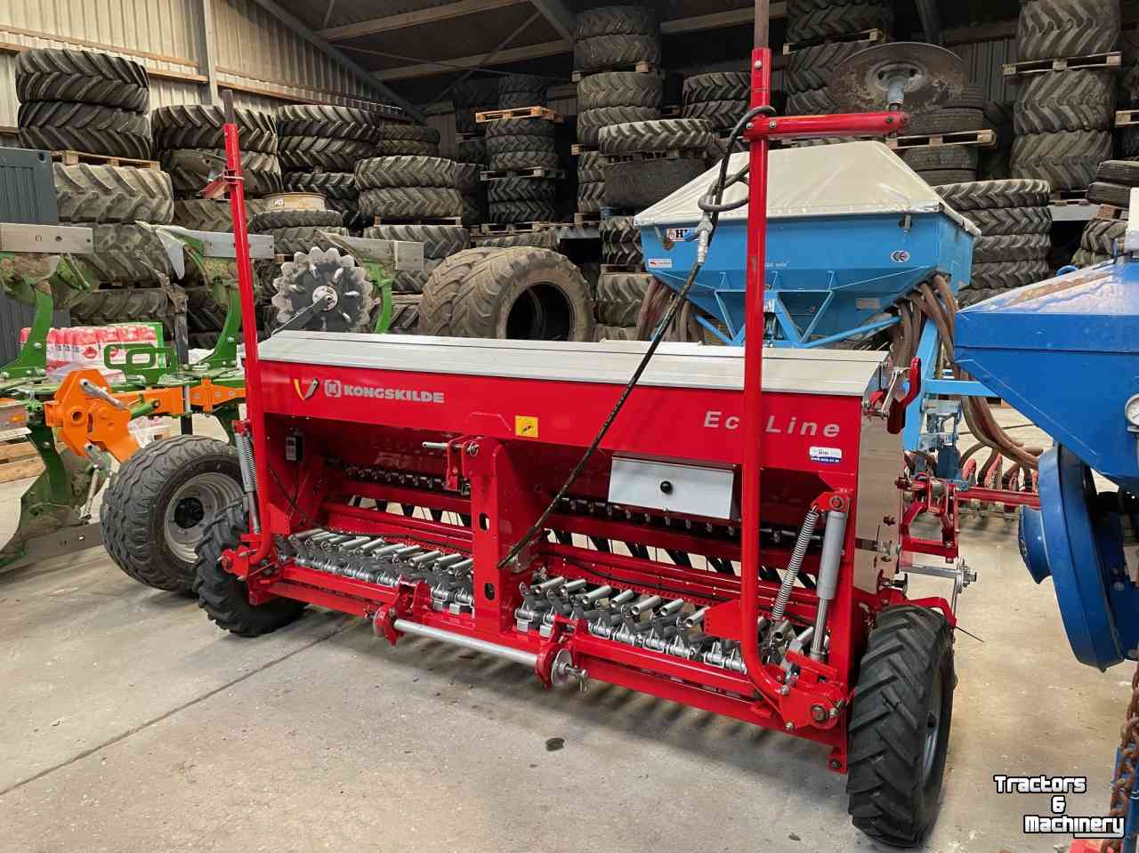 Seed drill Kongskilde Ecoline kouter zaaimachine 29 pijpen