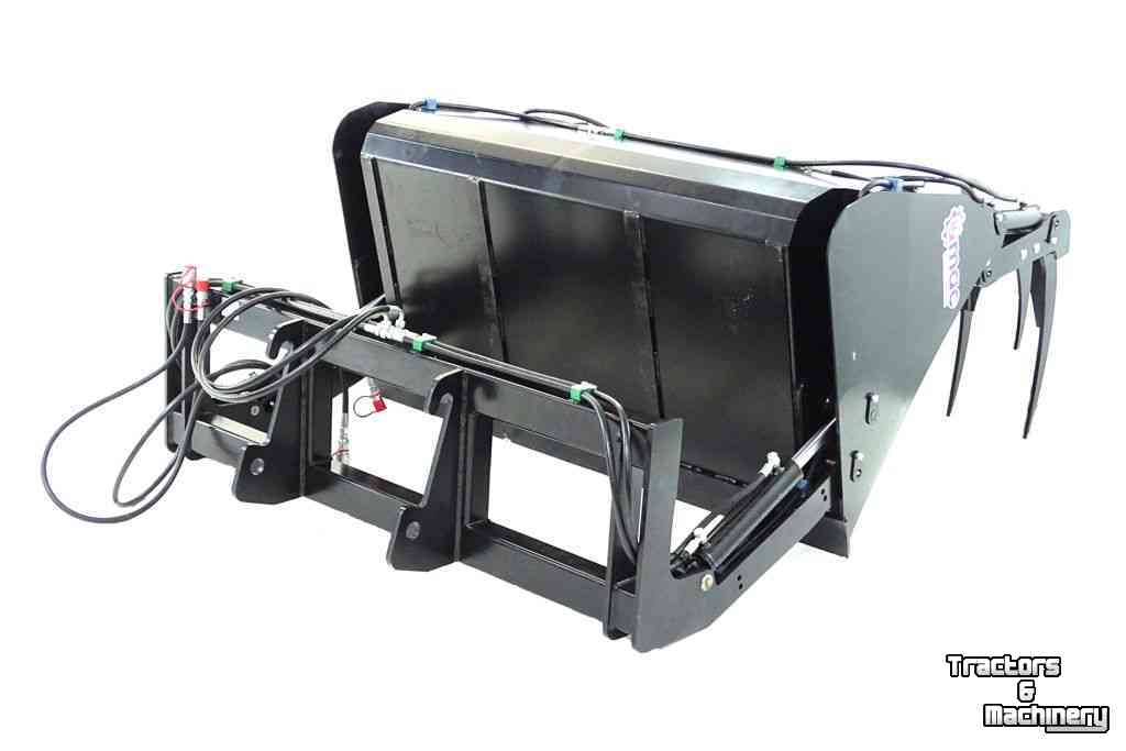 Silage Grabbucket / Grabfork Qmac Hoogkiep Pelikaanbak / Pelikaangrijper 1.60M EURO