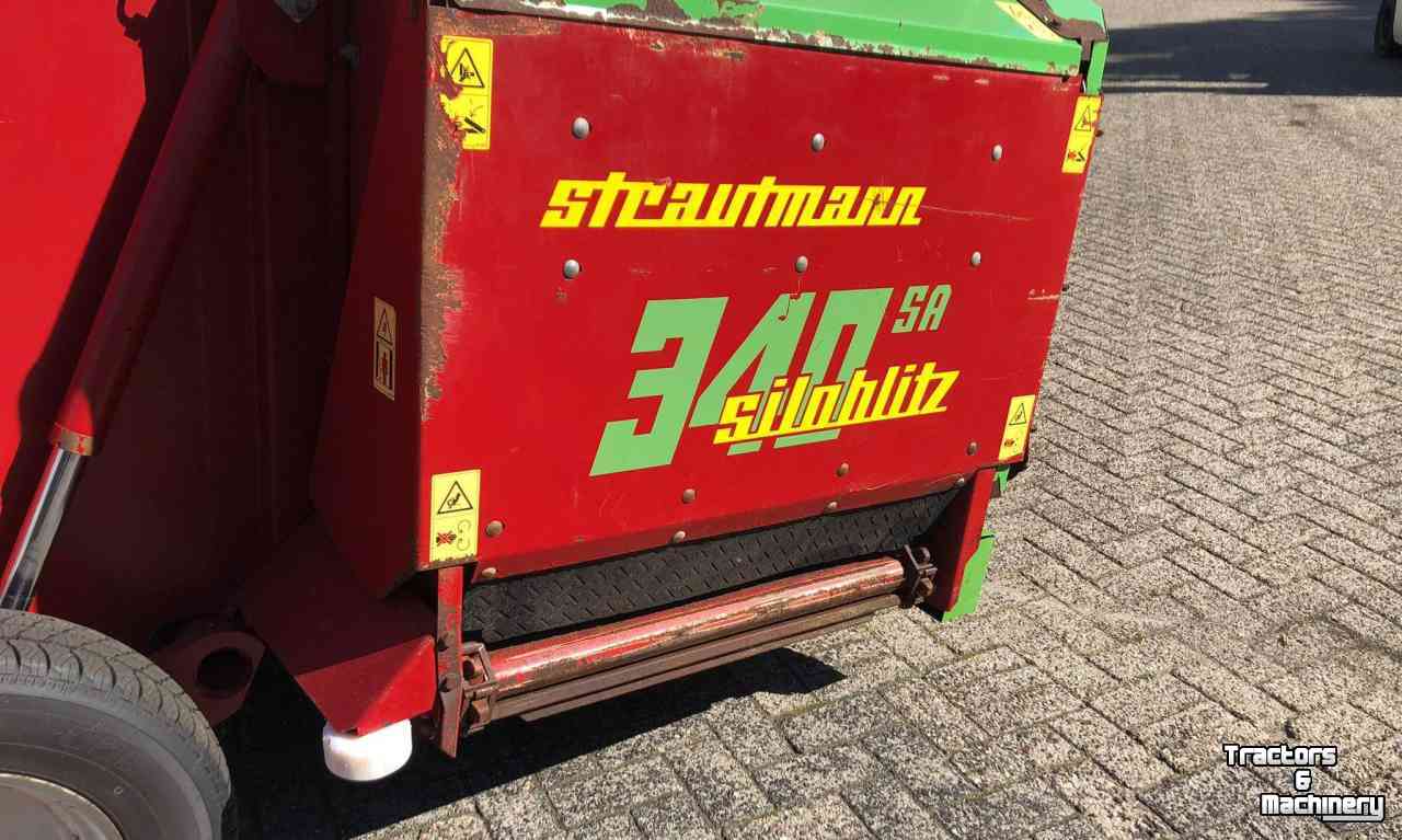 Silage grab-cutter wagon Strautmann Siloblitz 340