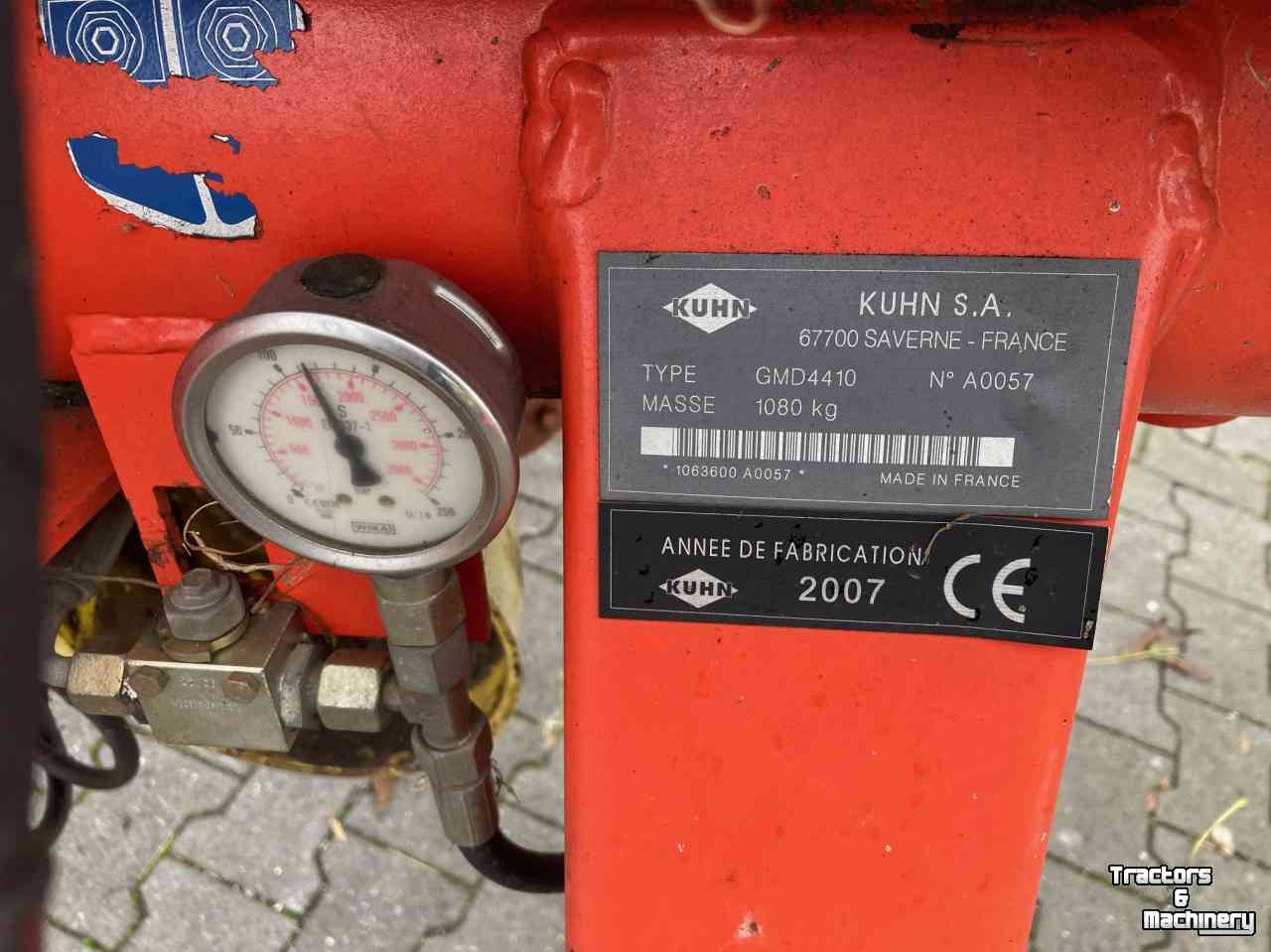 Diverse used spare-parts Kuhn GMD4410